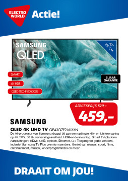 Samsung QLED 4K UHD TV QE43Q7F2AUXXN