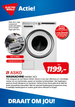 Asko Wasmachine W4086C W/3