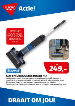 ECOWELL Nat en droogstofzuiger PA05