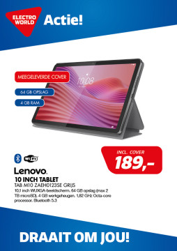 Lenovo 10 inch TABLET Tab M10 ZAEH0123SE