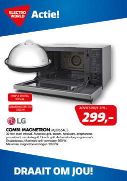 LG COMBI-magnetron MJ3965ACS