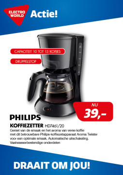 Philips KOFFIEZETTER HD7461/20