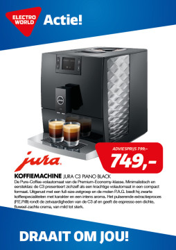 Jura koffiemachine JURA C3 Piano Black