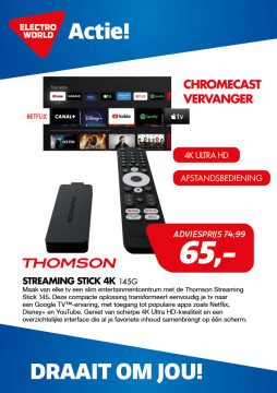 Thomson STREAMING STICK 4K 145G