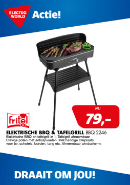 Fritel-Elektrische BBQ & Tafelgrill BBQ 2246