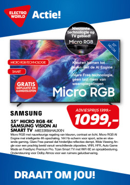 Samsung 55 inch Smart TV MRE55R86HAUXXN